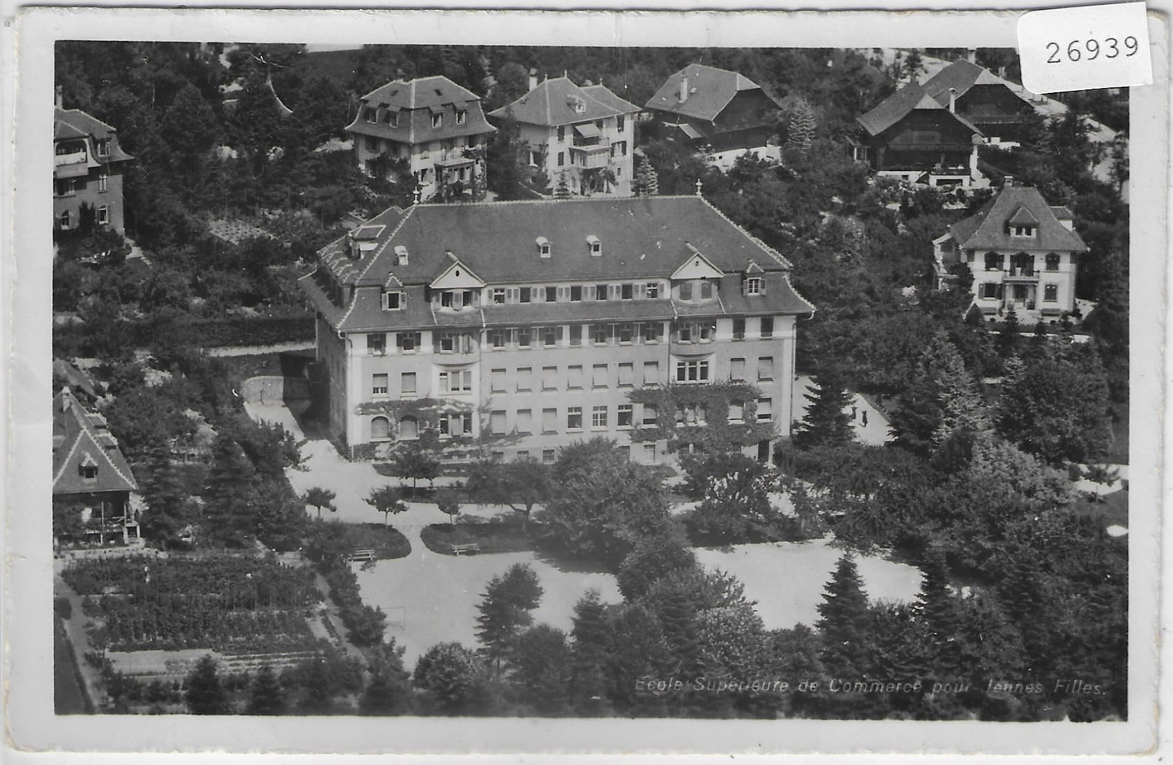 Cartoline postali: Fribourg - Ecole Superieure de Commerce – Usato da Ettingen venduto da Kartenplanet
