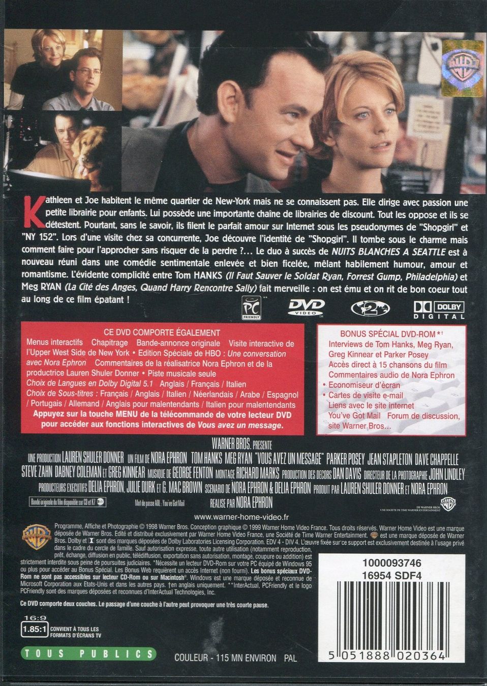Alle DVDs: VOUS AVEZ UN MESSAGE  -  DVD – Gebraucht aus Les Avants von soyouz63 1