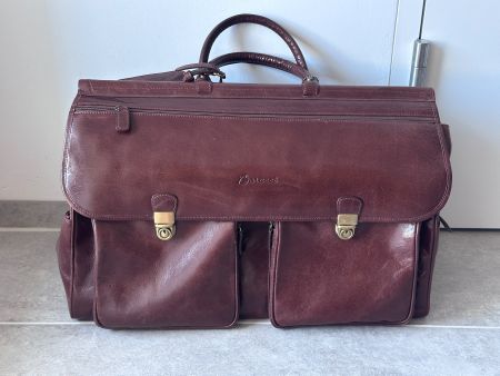 Reise-Tasche aus Leder - neuwertig