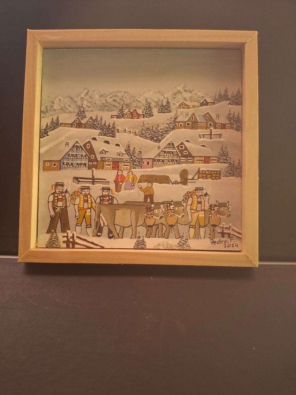 Dipinti: Wunderschöne Winter Bild  * 46 – Usato da Zürich venduto da Soragno50