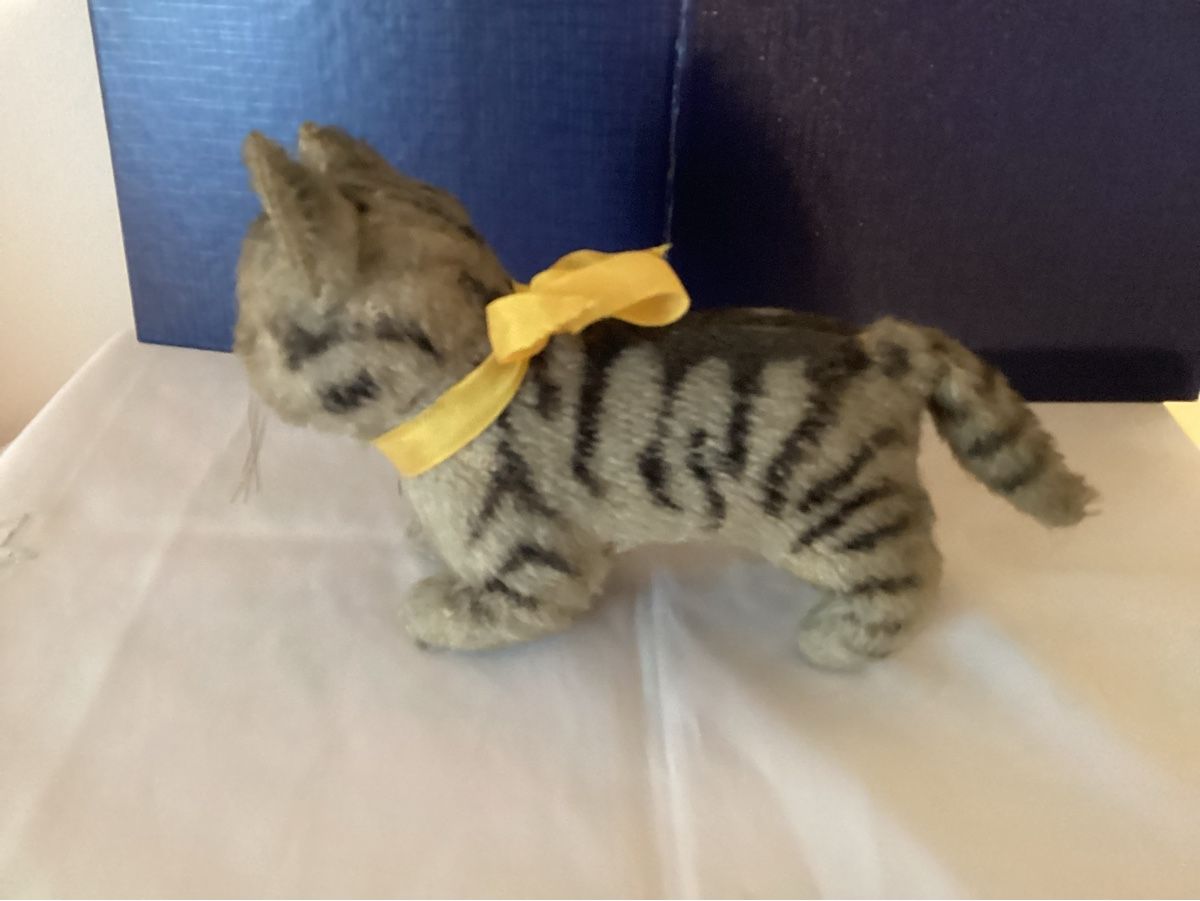 Steiff Giocattoli: ALTE STEIFF KATZE UM 1950/60 – Usato da Münchenstein venduto da NoSu98 1