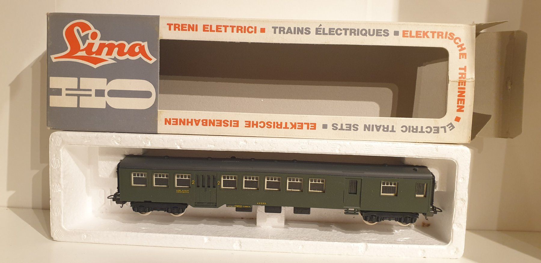 Lima Modellini di ferrovie: Lima SNCF Persomenwagen H0/DC 9303 – Usato da Neuenhof venduto da ludovicco