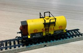 Märklin Shell Tankwagen Rhenania-Ossag Wuppertal Bremserhaus