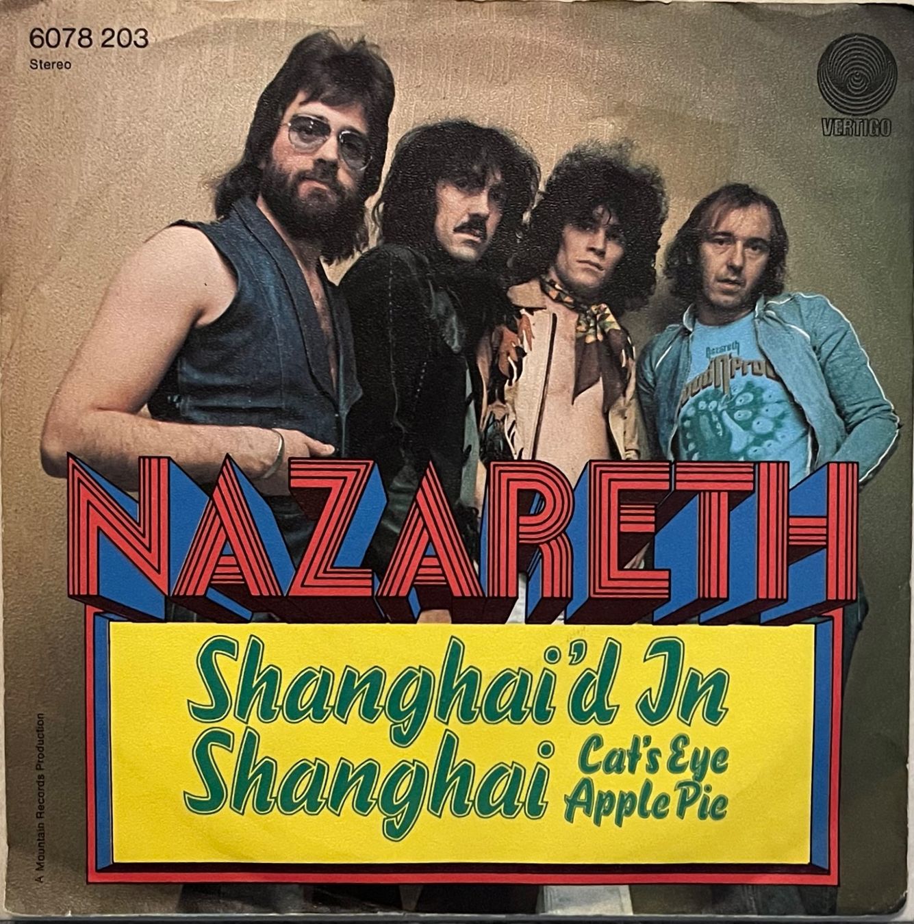 Dischi in vinile: NAZARETH - SHANGAÏ'D IN SHANGAI – Usato da Bussigny venduto da vinyl-pas-cher