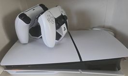 PlayStation 5 Slim mit 5 Spielen in Top Zustand