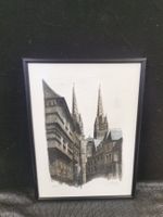 QUIMPER DESSIN SIGNÉ ET DATÉ 80