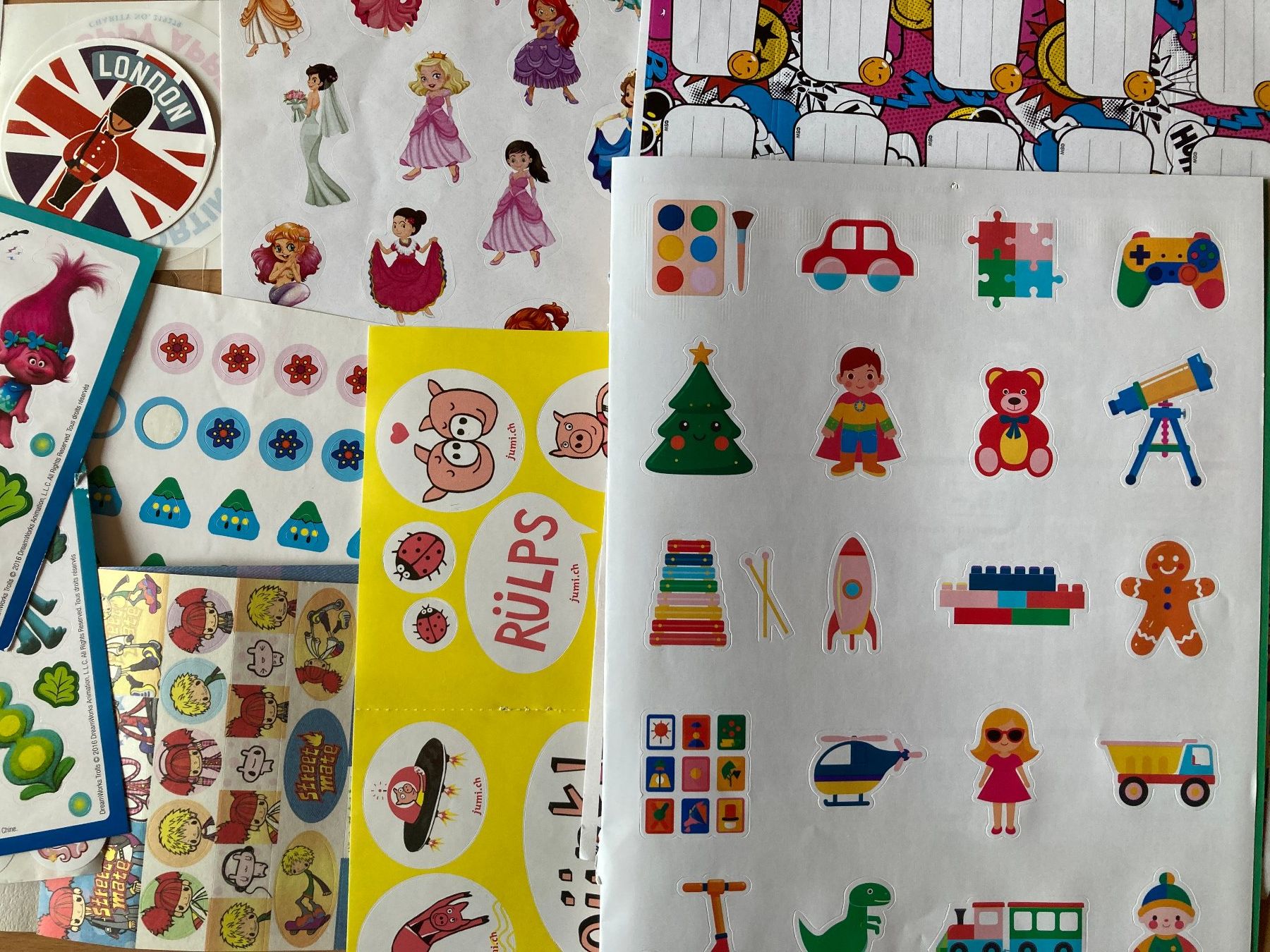 Aufkleber: Viele verschiedene Sticker – Neu (gemäss Beschreibung) aus Lütisburg von wiesenpippau 2