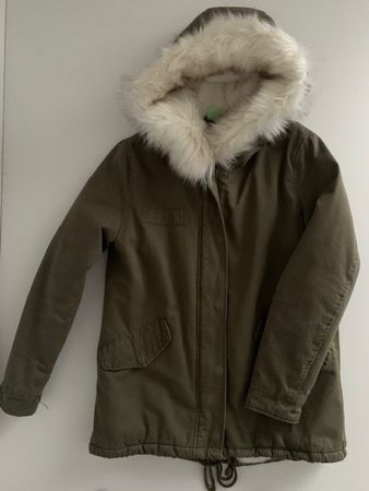 Warmer Parka Missguided Damen Gr.  36 olive