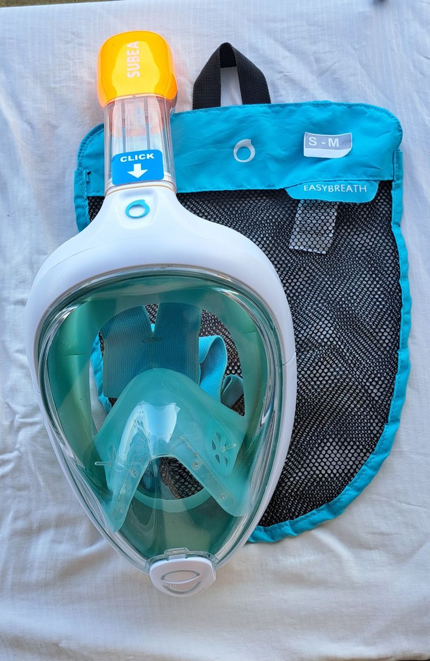 Maschere: Masque de plongée SUBEA Easybreath taille S-M, – Nuovo (secondo la descrizione) da Meyrin venduto da gazon02
