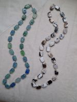 Glasketten aus den 70igern. Handmade