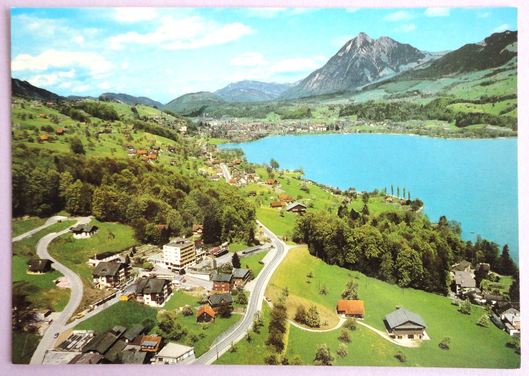 Cartoline postali: Wilen am Sarnersee mit Sarnen – Usato da Fétigny venduto da Billy2miny