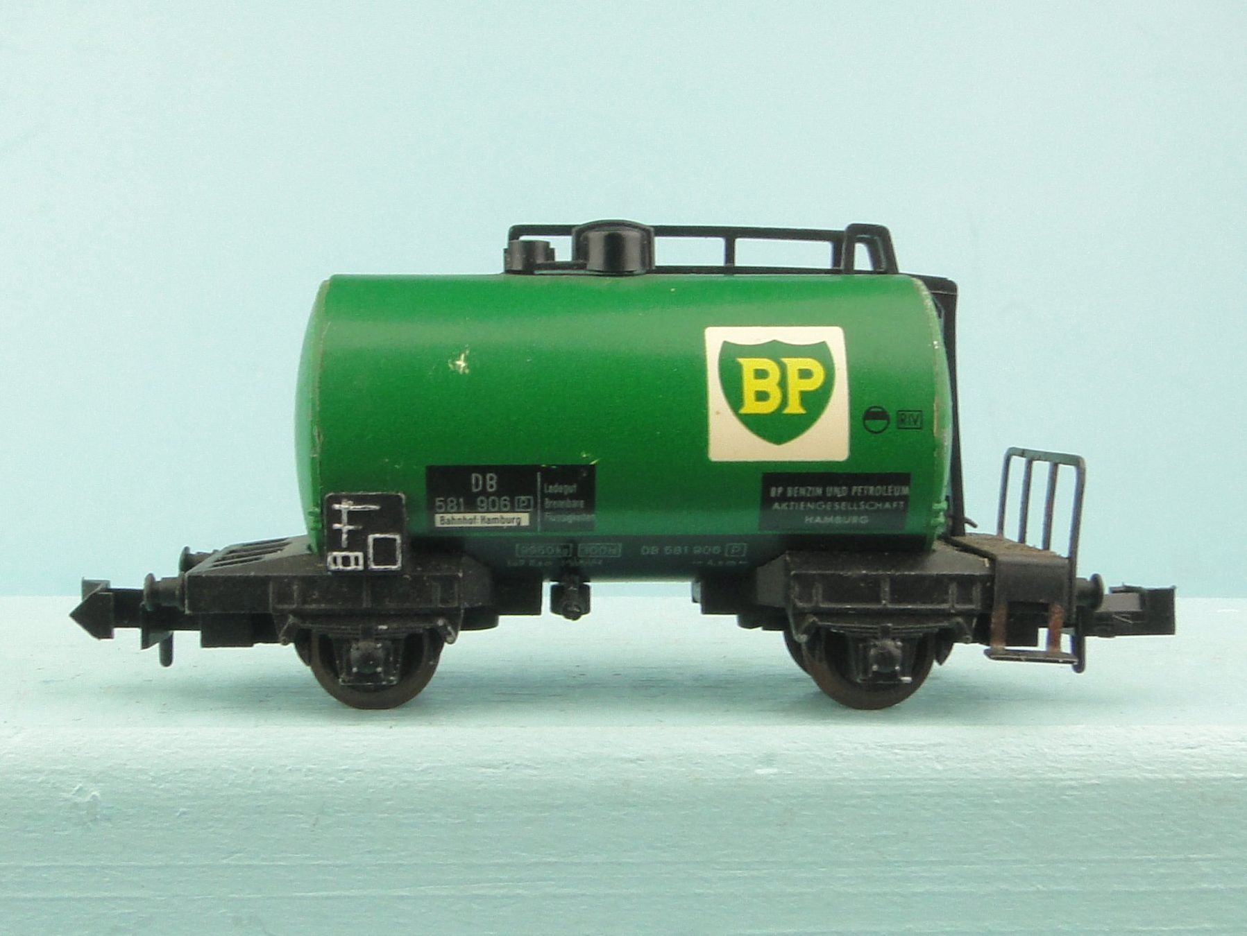 Trix Modellini di ferrovie: Minitrix N BP Kesselwagen – Usato da Bülach venduto da Albitrain 2