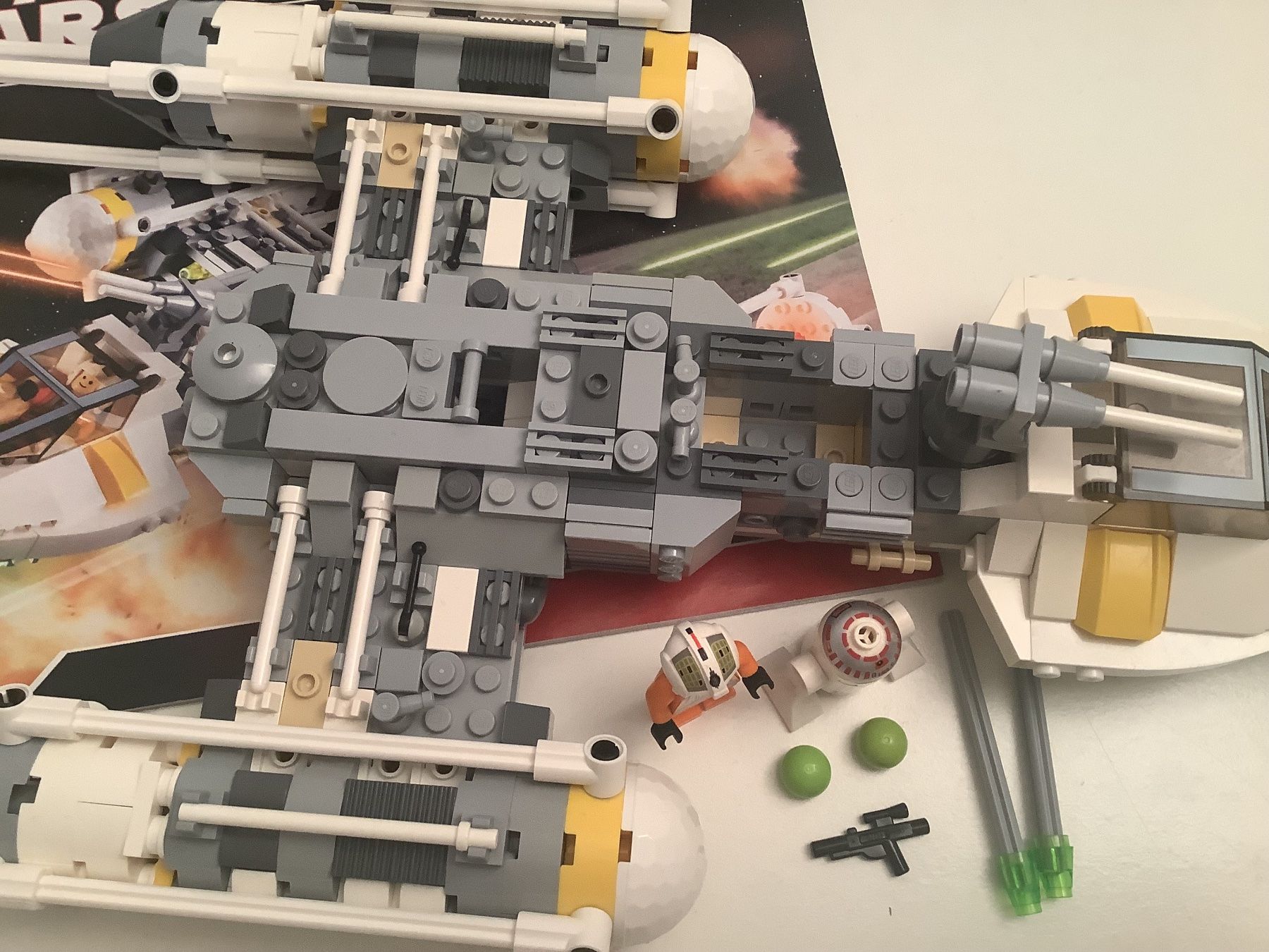Lego Baukästen: Lego StarWars  Y-wing Fighter 7658 von 2007 – Gebraucht aus Willisau von Keks5 5