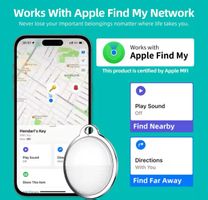 GPS Tracker Airtag Finder IOS SCHWARZ