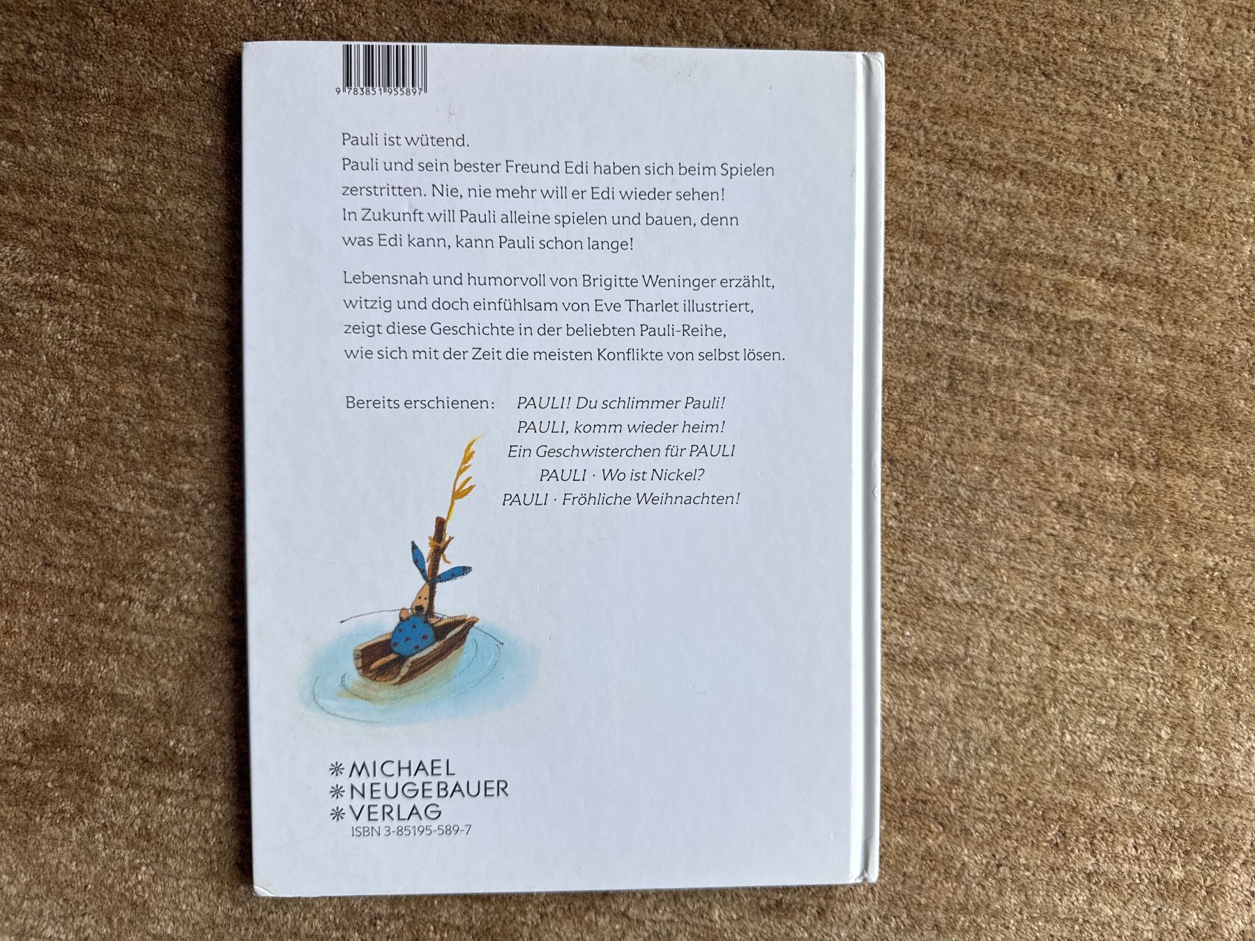 Libri: Pauli  Streit mit Edi. - Brigitte Weninger – Usato da Aarau venduto da Kilauea 7