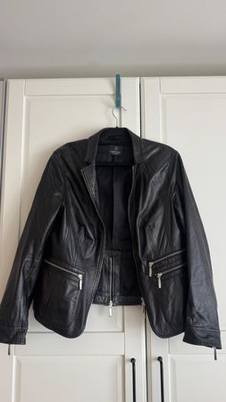 Madeleine Leather Jacket Size 42