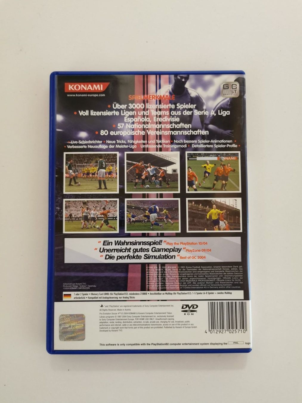 Sony Giochi: Ps 2 - Pro Evolution Soccer 4 – Usato da Lenzburg venduto da eyworld 2