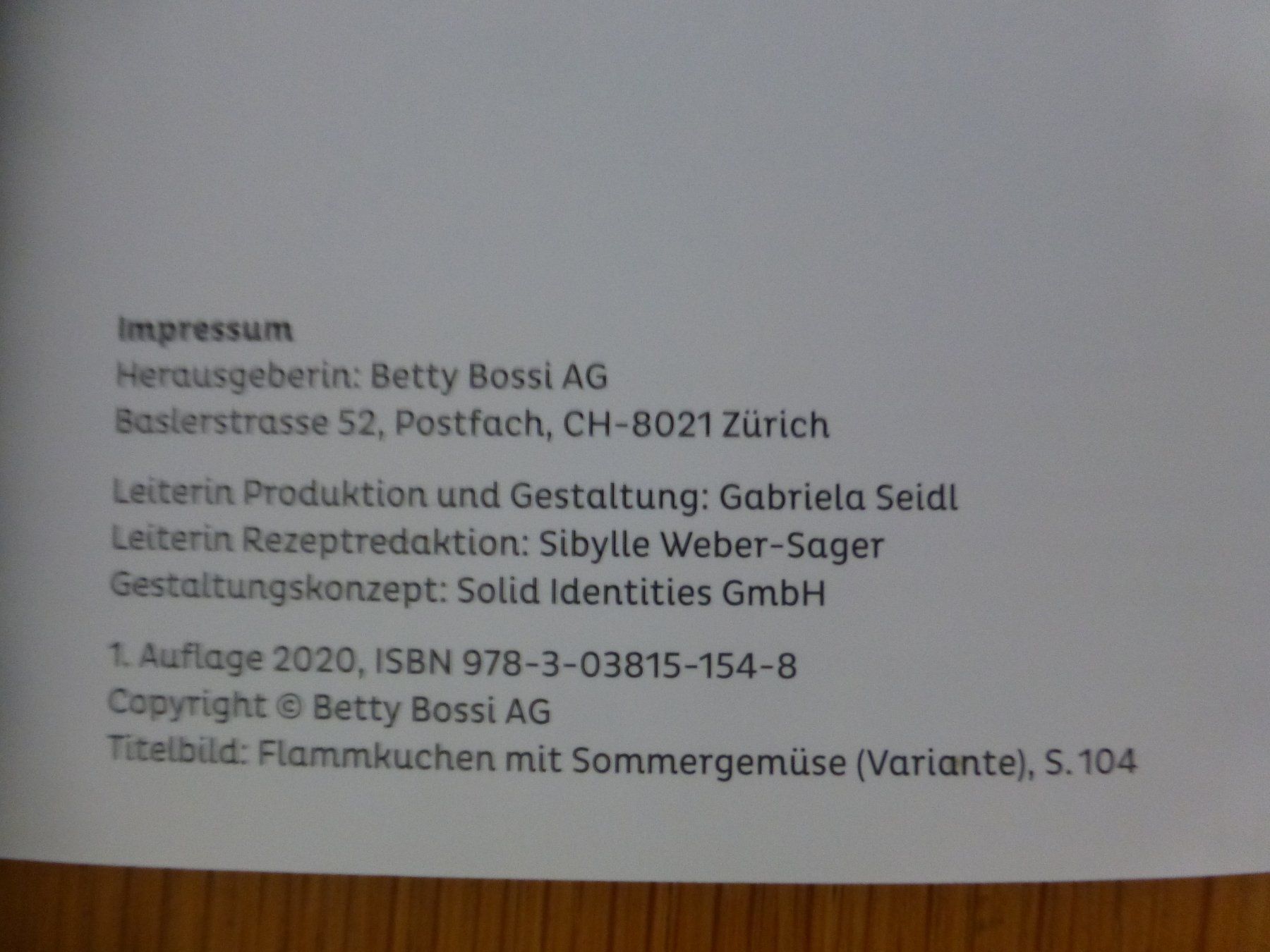 Bücher: Betty Bossi schnell und einfach – Gebraucht aus Gossau SG von tenerife11 1