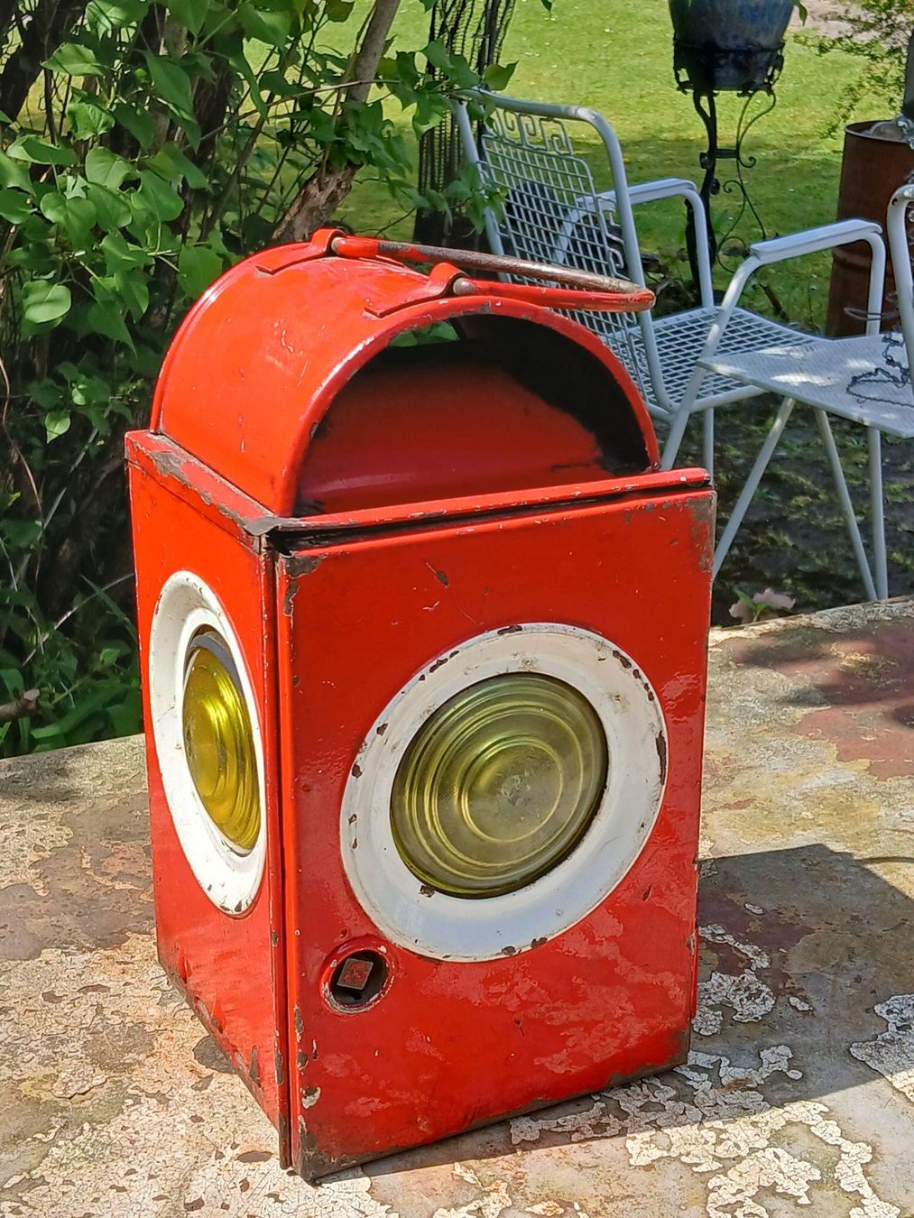 Lampade: Alte Locher Baustellenleuchte – Usato da Zumikon venduto da Vollvintage 9