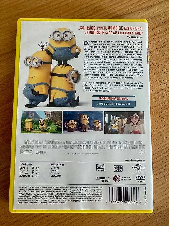 Alle DVDs: DVD - Minions – Gebraucht aus Gersau von walin_6442 2