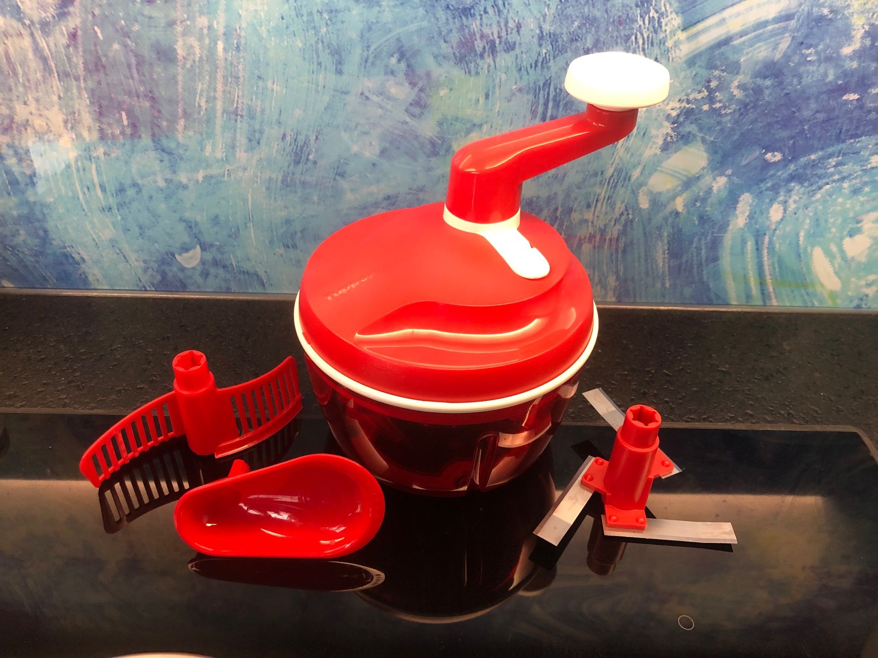 Tupperware Elettrodomestici da cucina: SuperSonic Schneider Tupperware Häcksler Mixer Tupper – Usato da Frauenfeld venduto da Babytimmy 1