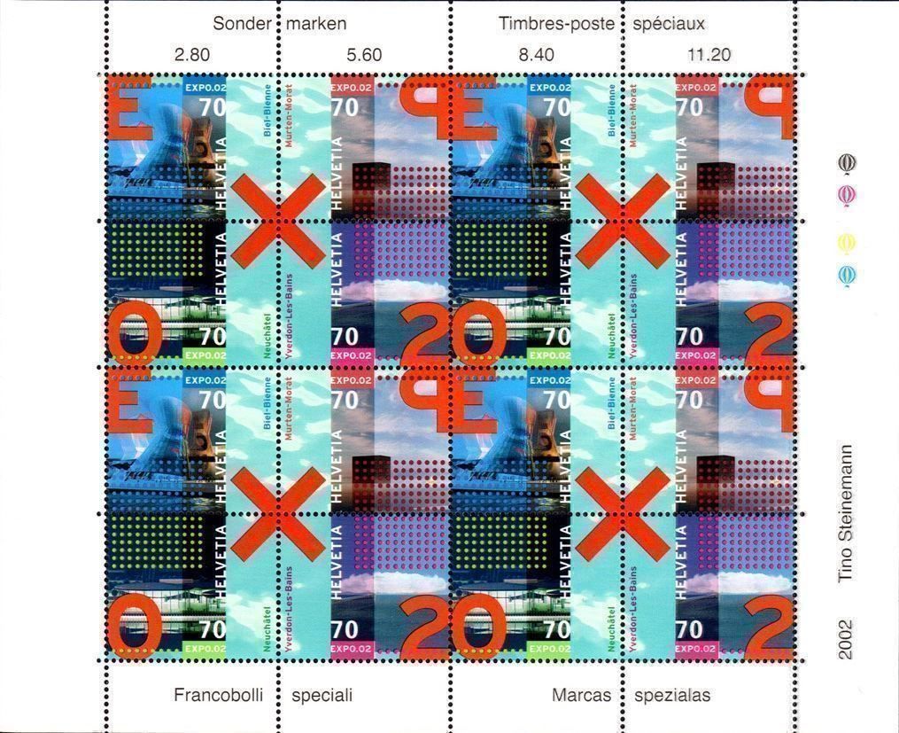 Tutti i francobolli: Bogen EXPO 2002 Tino Steinemann** – Nuovo (secondo la descrizione) da Dottikon venduto da haeusibuh5