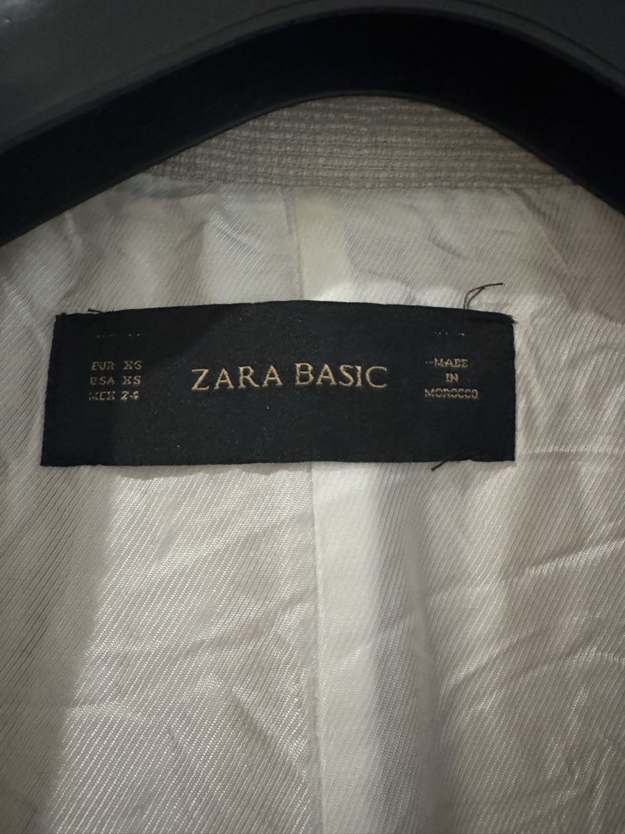 Zara Giacche: Zara Basic Blazer Gr. XS Beige 3/4 Ärmel – Usato da Galgenen venduto da syl_7y9c 1