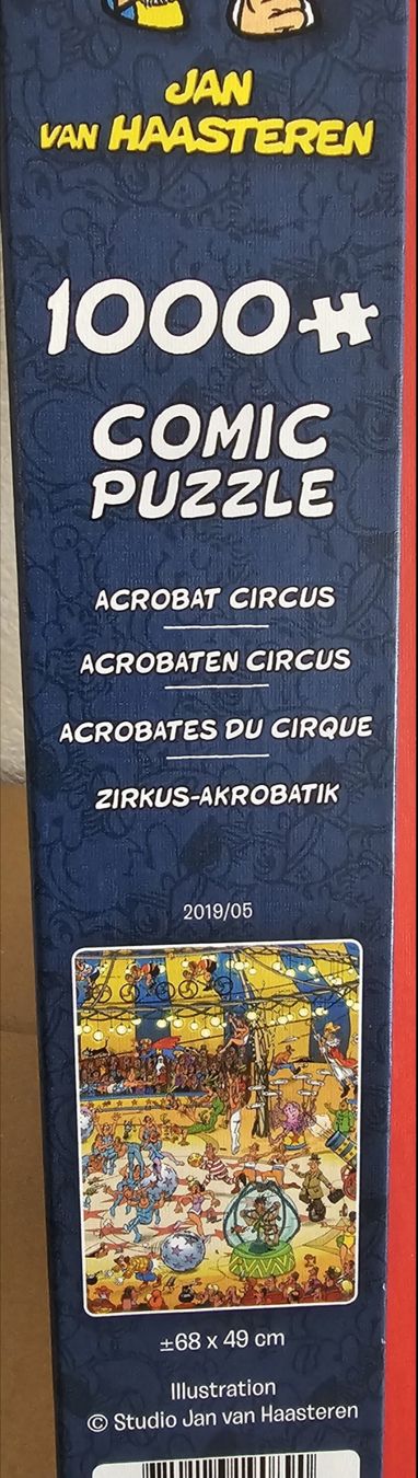 Puzzle: Jan van Haasteren Puzzle "Zirkus Akrobatik"  – Usato da Bütschwil venduto da Taranabo 2