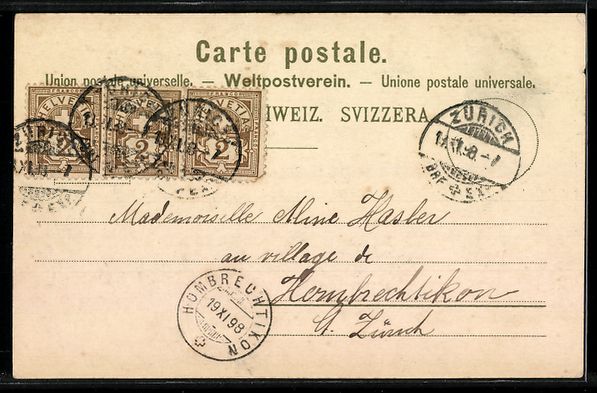 Cartoline postali: AK Zürich, Theater – Usato da Berlin venduto da bartko-reher 1