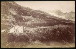 Fotografie Furkapass, Blick zum Hotel Fu