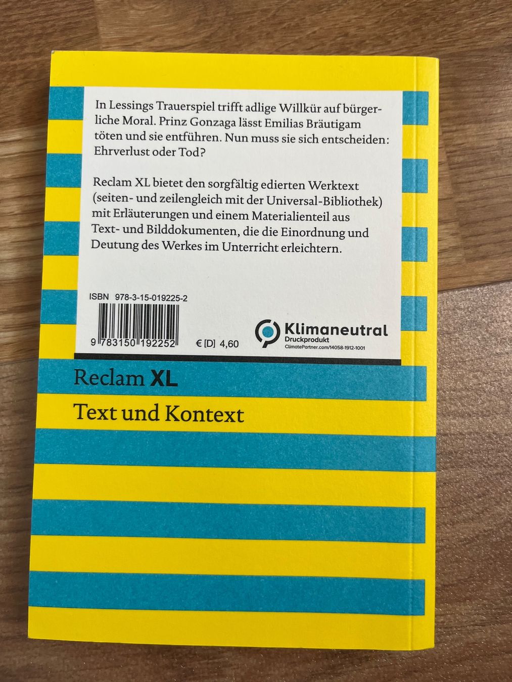 Bücher: Emilia Galotti - G.E.Lessing – Neu (gemäss Beschreibung) aus Küsnacht ZH von asc_8wmm 1