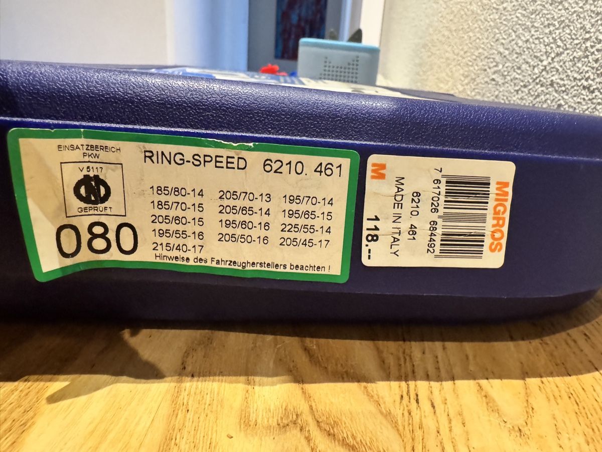 Catene da neve: Schneeketten King Speed – Usato da Hubersdorf venduto da caruchiya 1