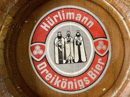 Hürlimann  Bier, Seltenes Sammlerstück aus Holz!