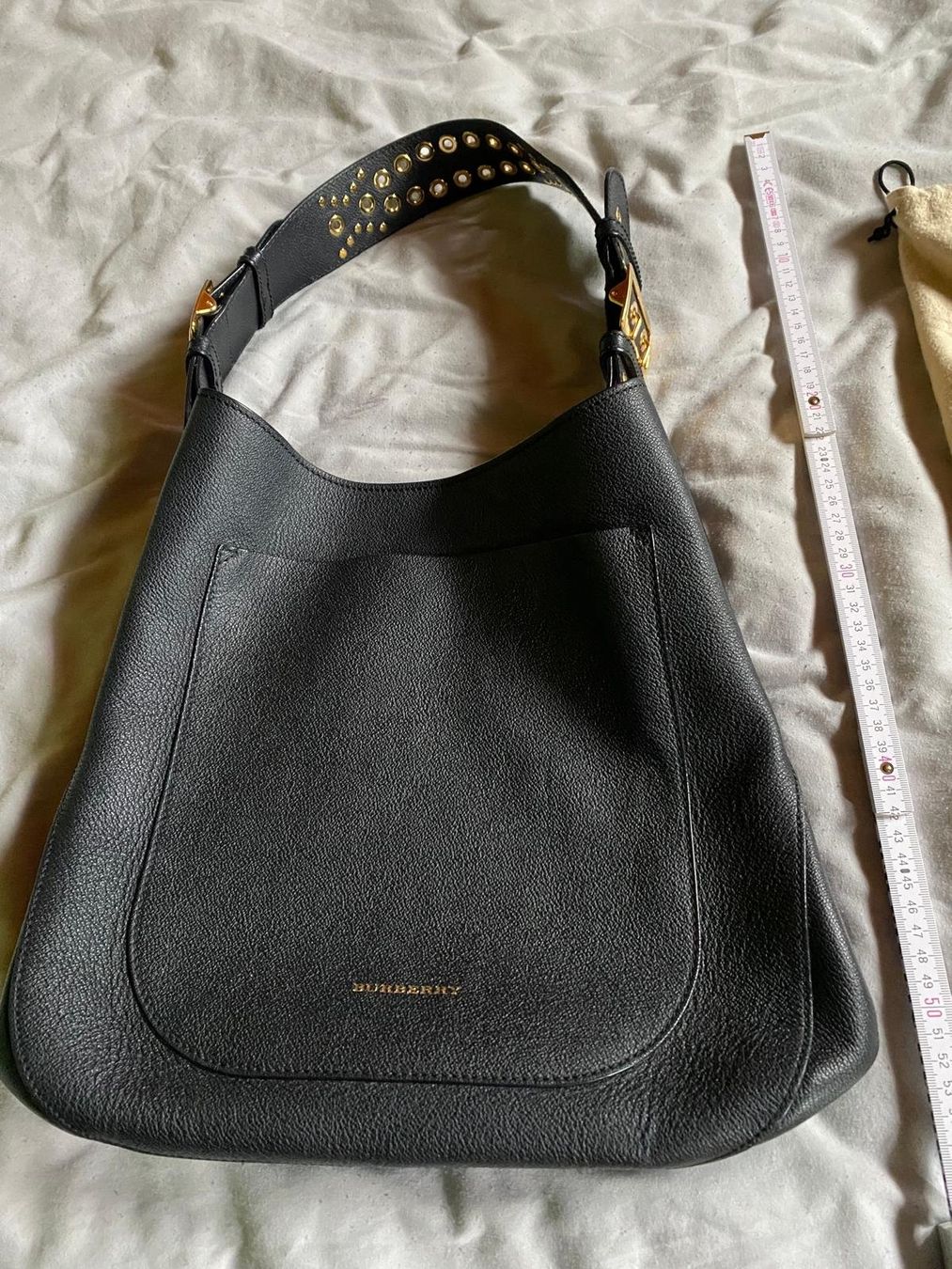 Burberry Taschen für Damen: Burberry Hobo Bag Leder Schwarz – Gebraucht aus Merenschwand von fidu07 3