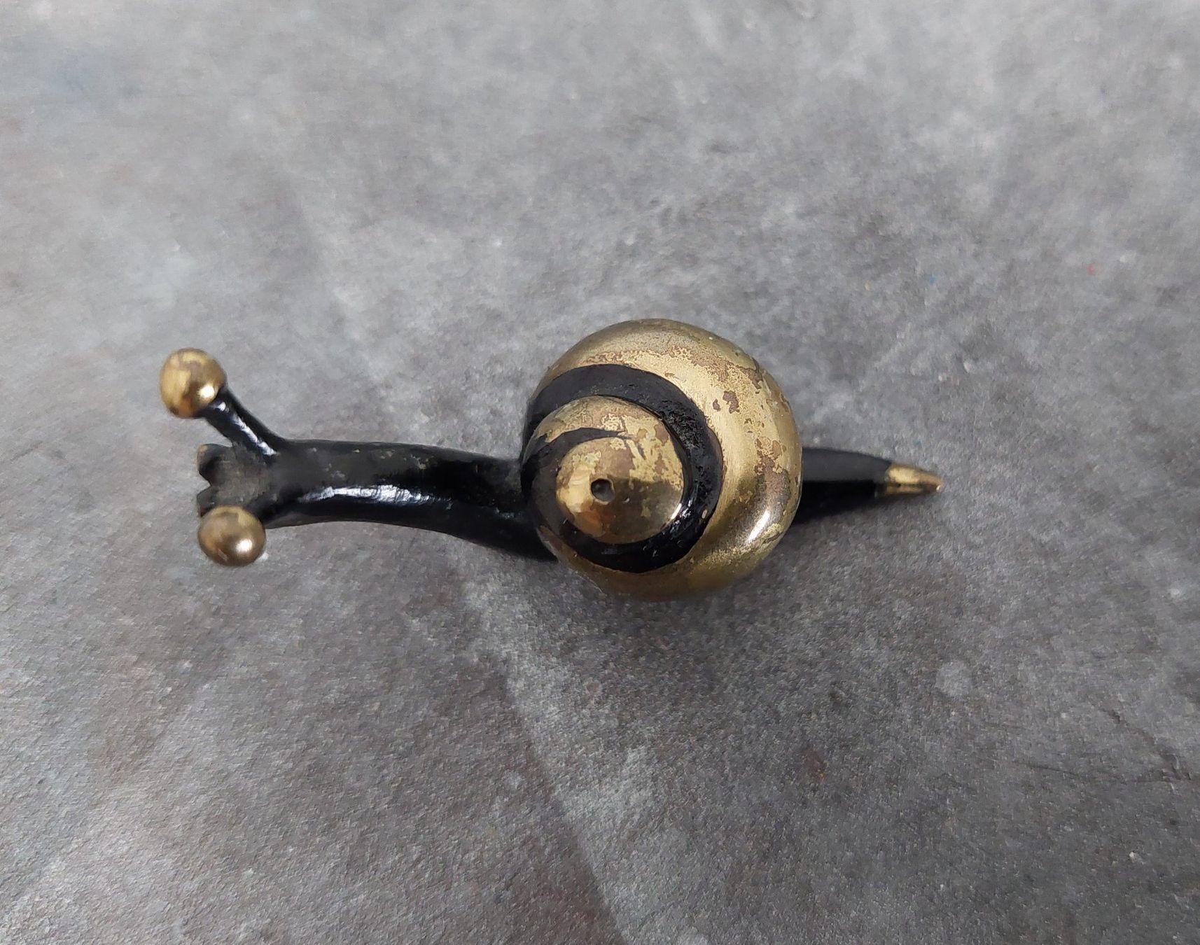 Statuette: Broncefigur Schnecke mit Haus (Nr.9) – Usato da Subingen venduto da K7passt_immer 1