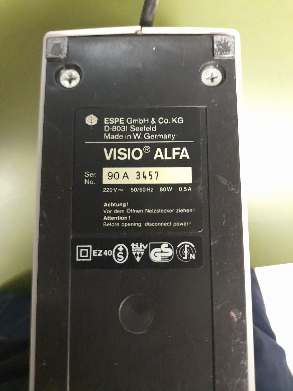 Tutte le macchine: Lampe photo viso alfa ESPE. – Usato da St-Aubin-Sauges venduto da bestplouc 2