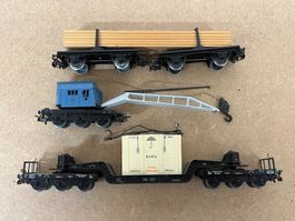 3 Stk Güterwagen DB Märklin