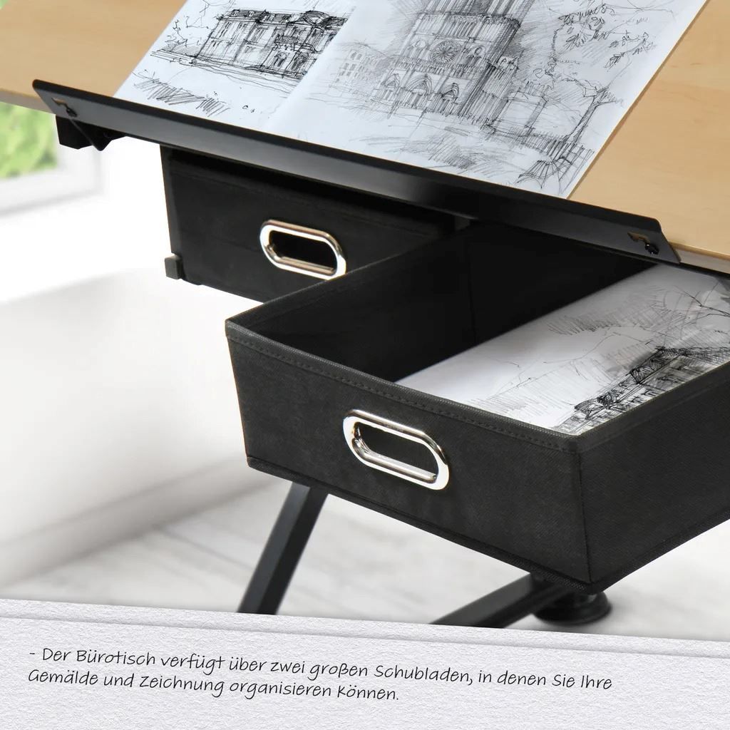 Scrivanie: Zeichentisch - höhenverstellbar – Nuovo e nell'imballaggio originale da Winterthur venduto da aredo 6