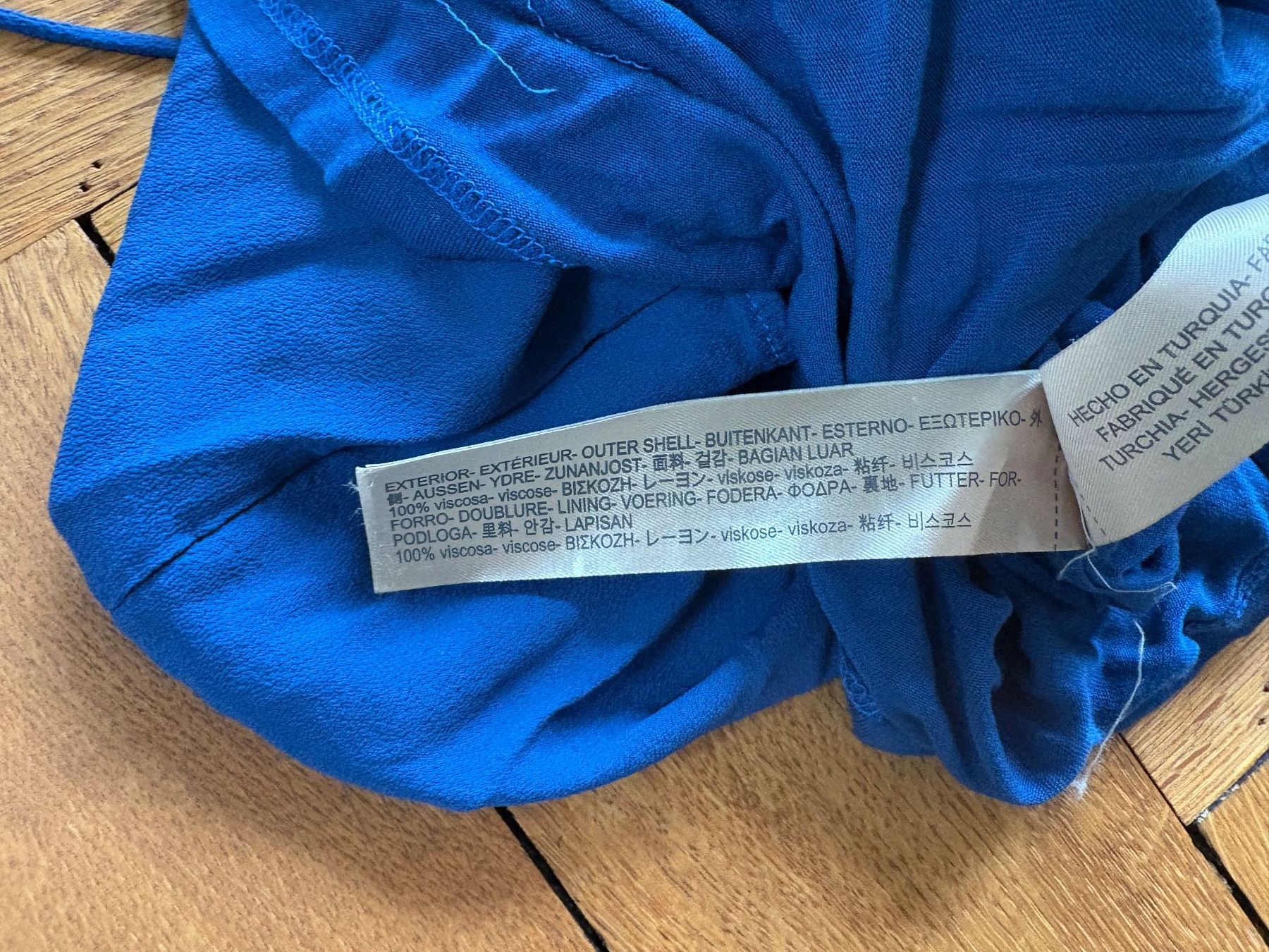 Massimo Dutti Top: Trägertop Massimo Dutti Viskose  -  Gr. 34 – Usato da Zürich venduto da triangular 4