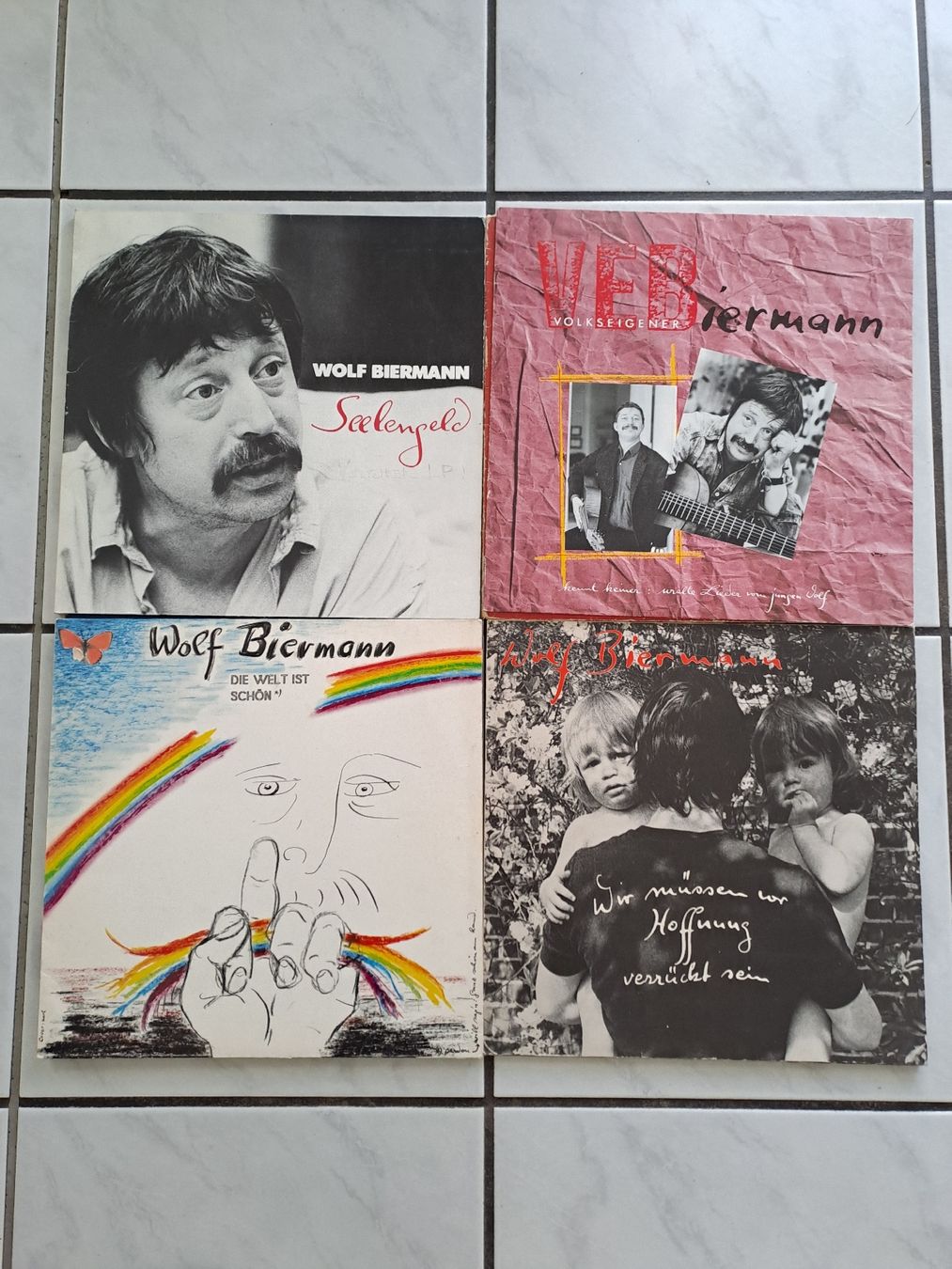 Dischi in vinile: Vinyl  10 x WOLF BIERMANN – Usato da Uetendorf venduto da Essiggurken