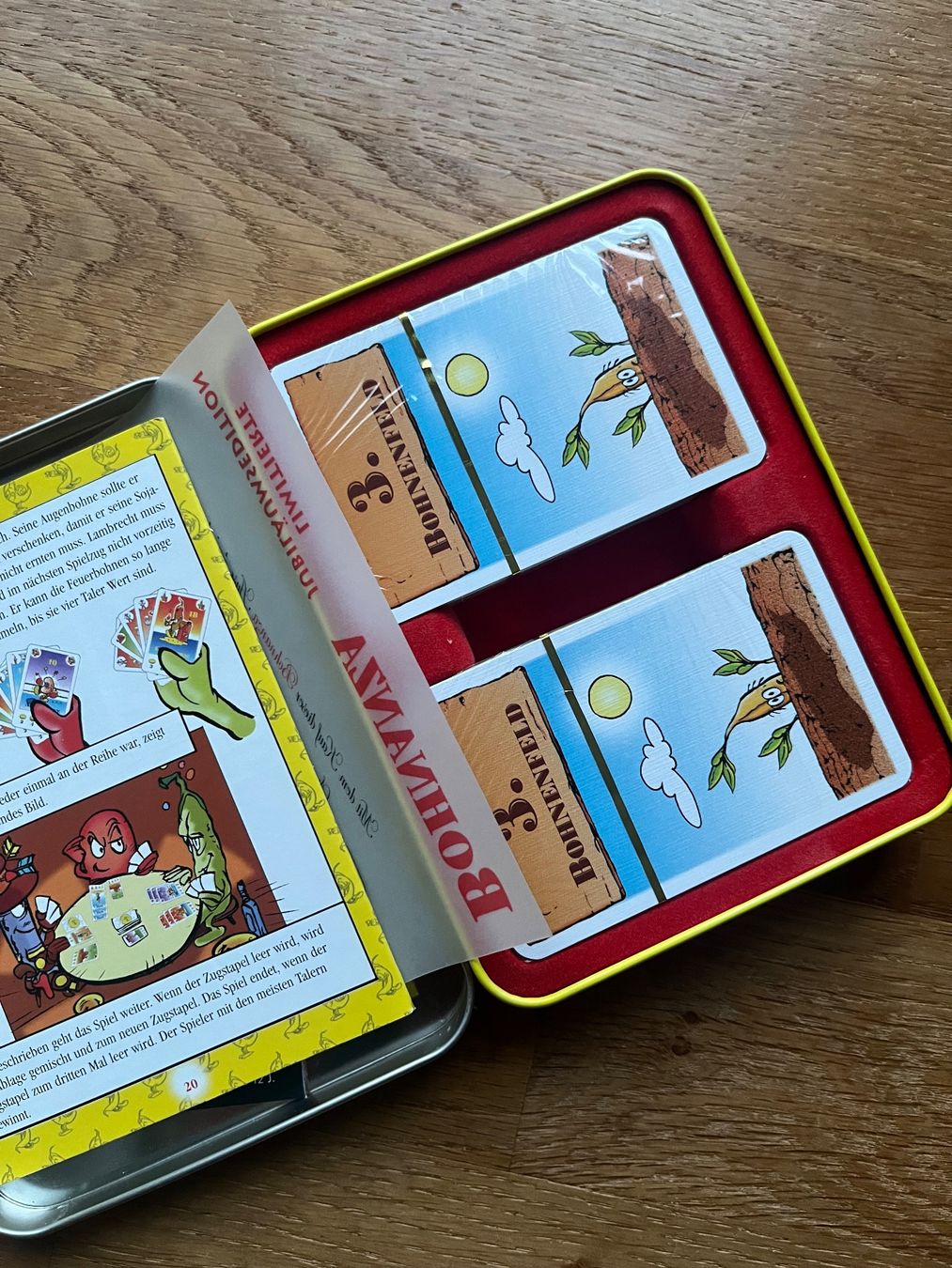 Amigo Giochi: Bohnanza „ICH GLAUB' ES HACKT!" Jubiläumsedition – Nuovo e nell'imballaggio originale da Gurmels venduto da sar_znc6 1