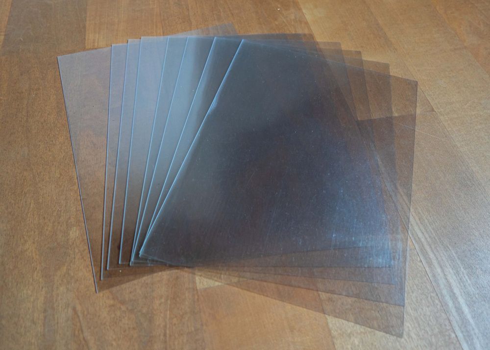 Eco-eco Klarsichthüllen DIN A4 - 200 Stück Recycelt 90 Mikrometer