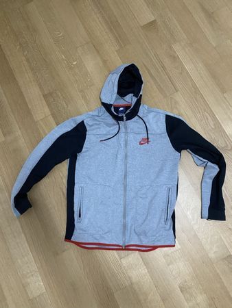 Nike Hoodie Herren Grau Schwarz