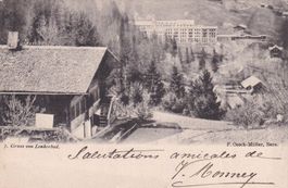 Gruss von Lenkerbad  1903