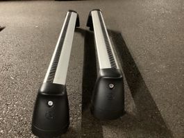 Dachrelingträger Mercedes-Benz Aluminium Silber komplett