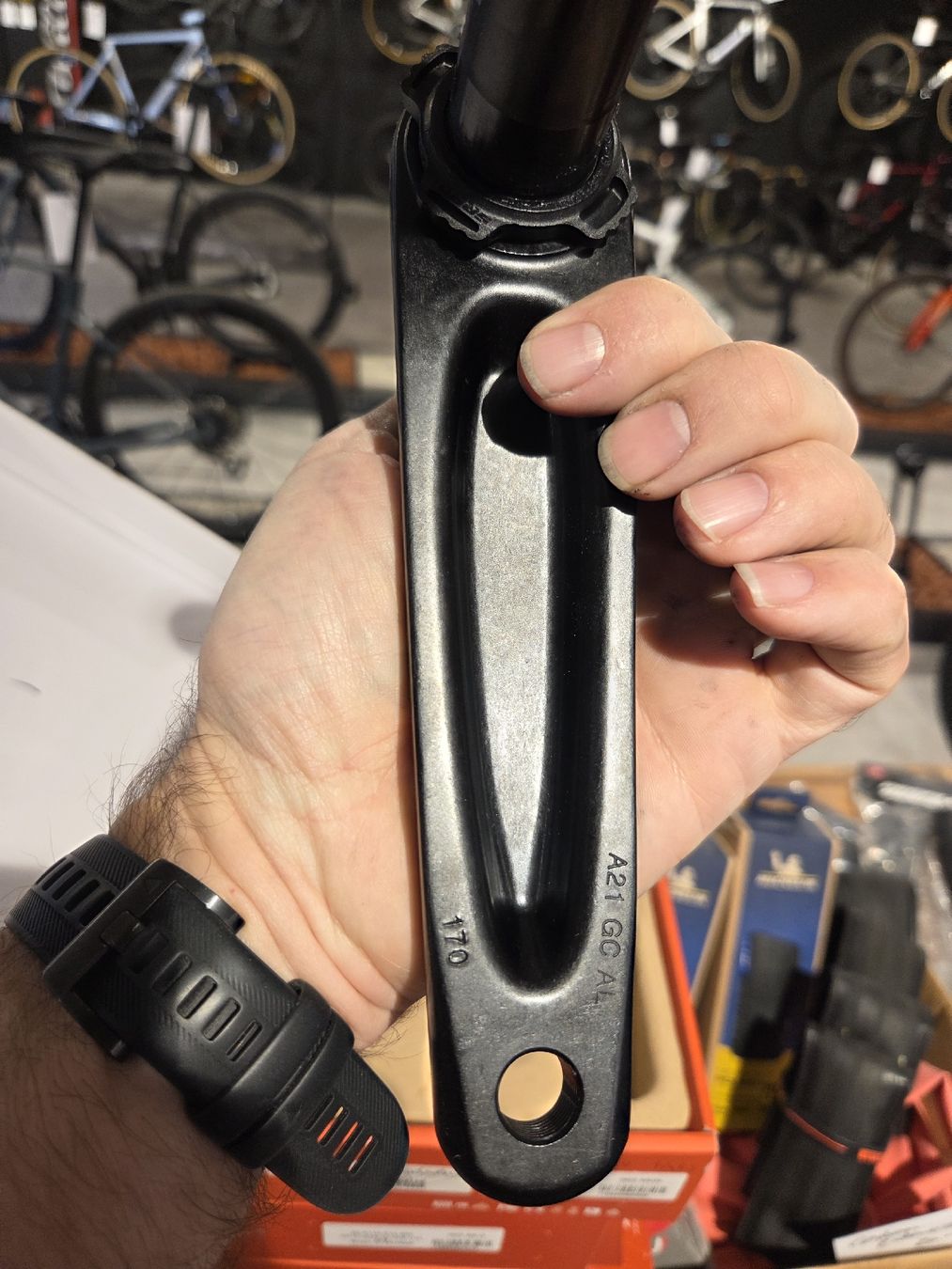 Sram Pezzi di ricambio: SRAM Rival linker Kurbelarm DUB Wide 170mm – Nuovo (secondo la descrizione) da Wallisellen venduto da Guemmelei 1