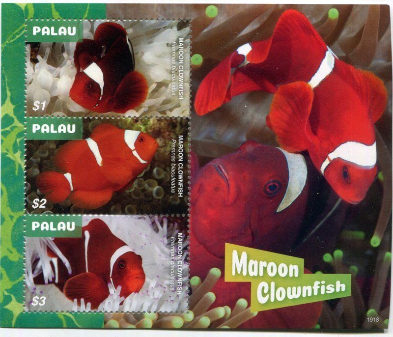 Tutti i francobolli: Block "Fische". Palau – Nuovo e nell'imballaggio originale da Basel venduto da Butsch5