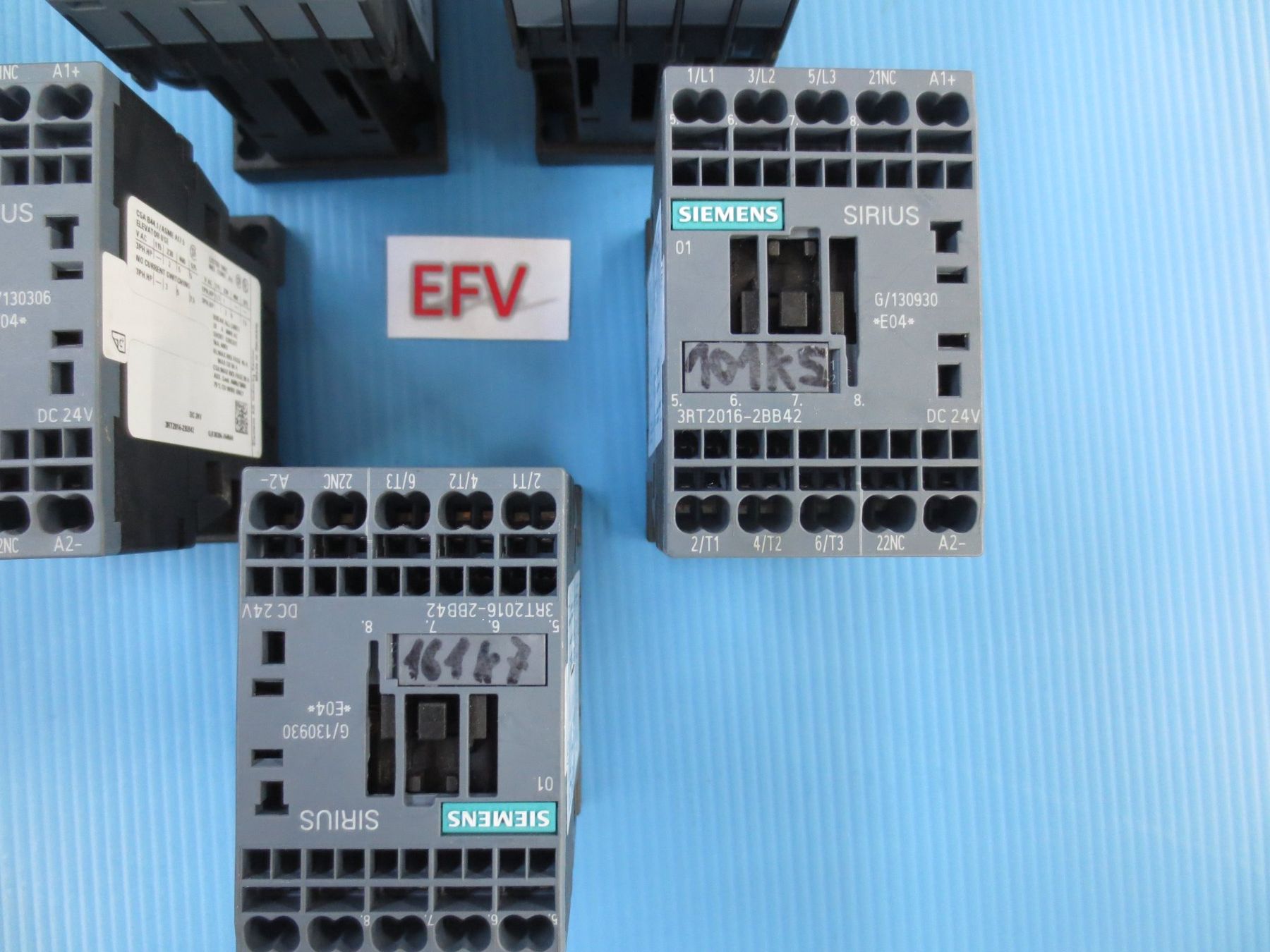 Siemens Componenti elettronici: Siemens SIRIUS Leistungsschütz 3RT2016-2BB42 4kW – Usato da Sulz LU venduto da Elektrofachverkauf 1