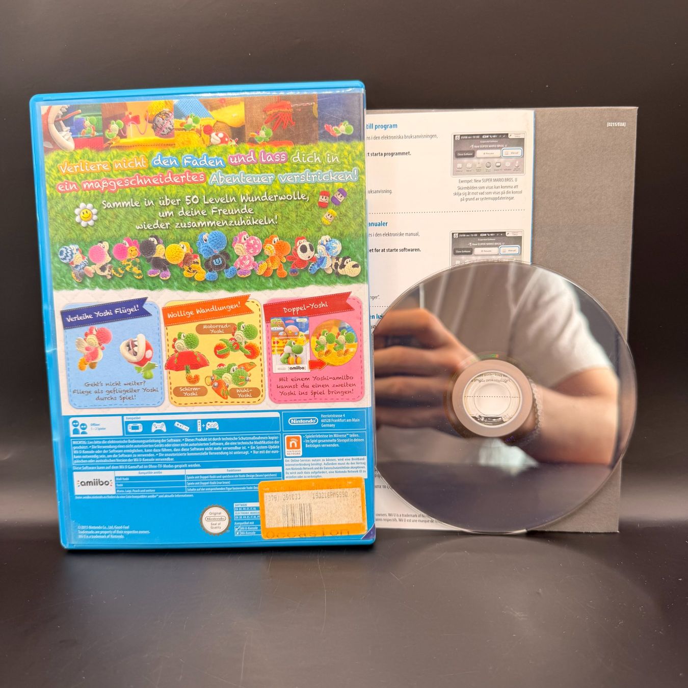 Nintendo Giochi: Yoshi's Woolly World Wii U – Usato da Düdingen venduto da Nerdworld 2