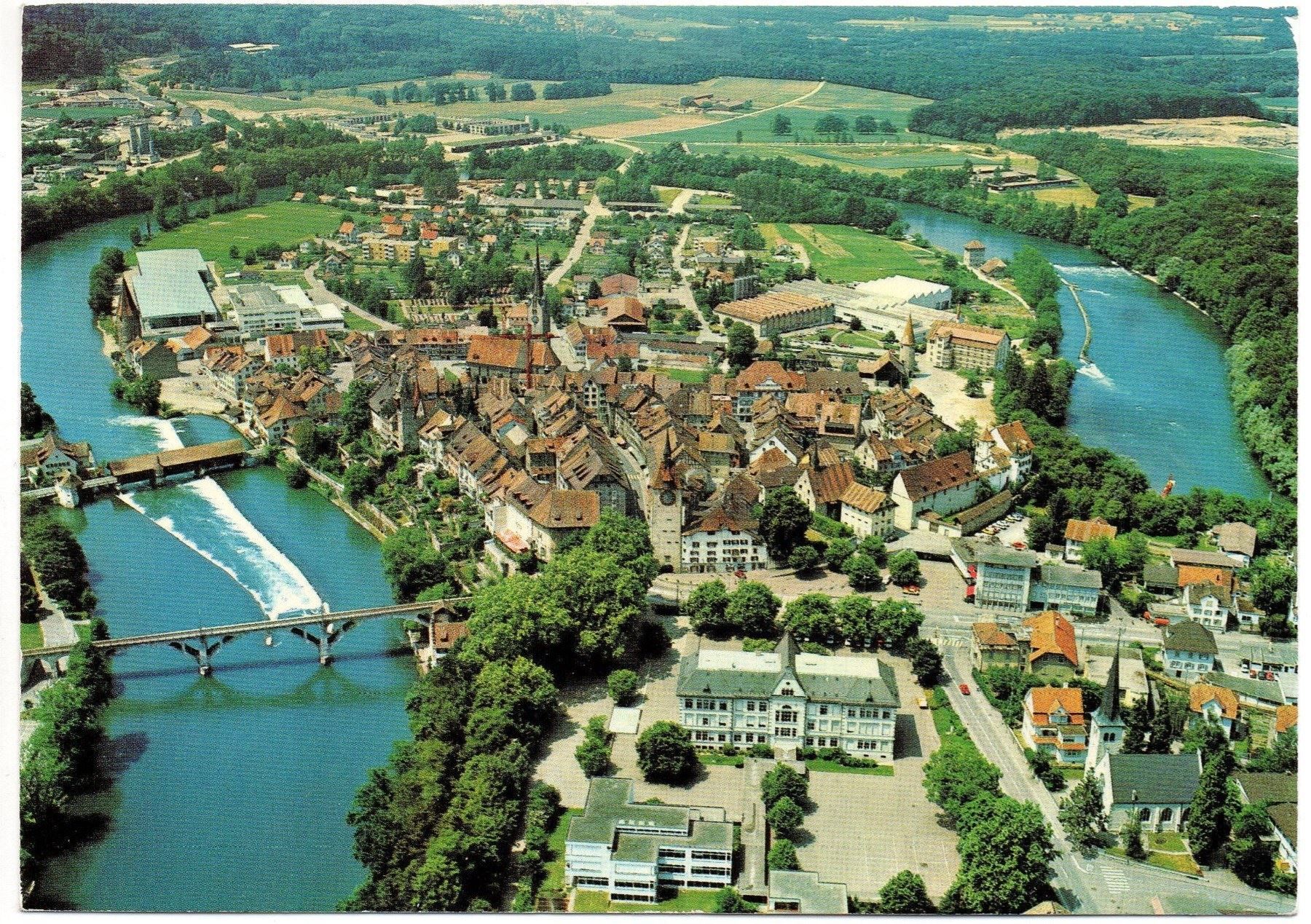 Cartes postales: BREMGARTEN Flugaufnahme – D'occasion à Jona par philajona